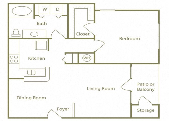 The Chastain Floor Plan The Chastain Floor Plan at Charlestowne, Georgia, 30144